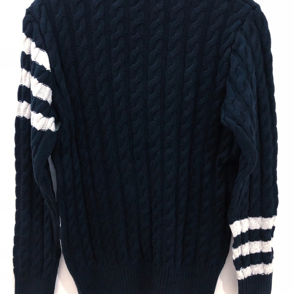 Etro Striped Cotton/Cashmere Blend Sweater - Picture 6 of 9